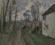 Paul Cezanne, Village Road Near Auvers
